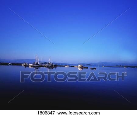 Boats On The Water View Large Photo Image Stock Photo - Boats On The Water. Fotosearch