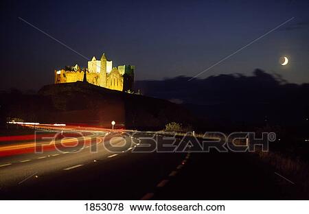 Cashel Rock Monastery, Cashel, Co Tipperary, Ireland View Large Photo Image Stock Photo - Cashel Rock Monastery, Cashel, Co Tipperary, Ireland. Fotosearch