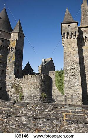 château de vitré; brittany, france View Large Photo Image Stock Image - château de vitré; brittany, france. Fotosearch