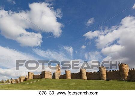 city walls; avila, avila province, spain View Large Photo Image Stock Image - city walls; avila, avila province, spain. Fotosearch