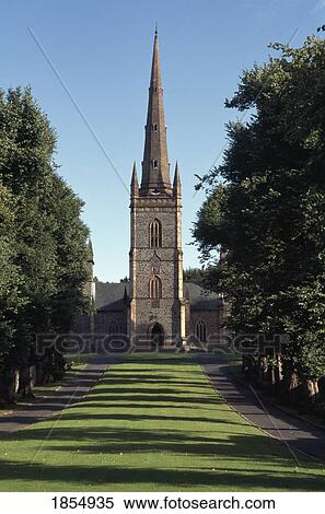 Co Down, Hillsborough, Church Of Ireland View Large Photo Image Stock Photography - Co Down, Hillsborough, Church Of Ireland. Fotosearch