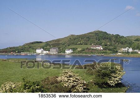 Co Galway, Clifden Harbour, Ireland View Large Photo Image Stock Photograph - Co Galway, Clifden Harbour, Ireland. Fotosearch