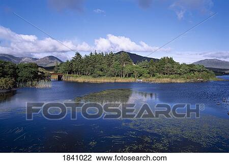 Co Galway, Connemara, Near Recess, Glendollagh Lake View Large Photo Image Stock Image - Co Galway, Connemara, Near Recess, Glendollagh Lake. Fotosearch