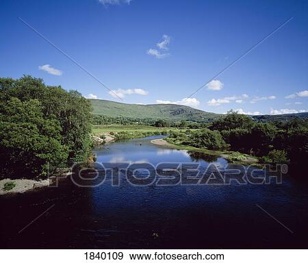 Stock Photo - Co Kerry, Kenmare, Sheen River,. Fotosearch