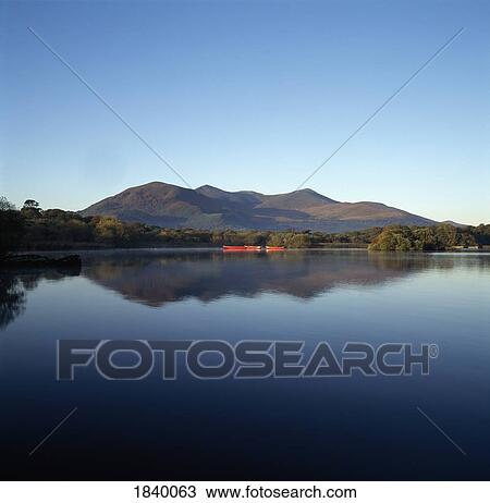 Stock Image - Co Kerry, Killarney, Lough Leane. Fotosearch