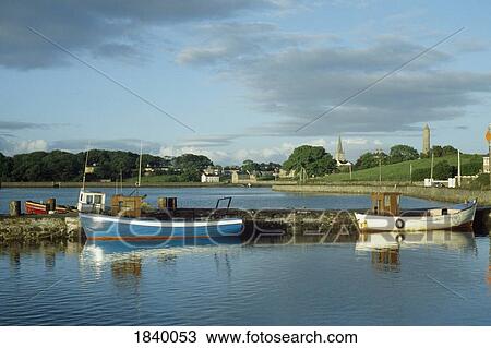 Co Mayo, Killala Harbour And Town View Large Photo Image Stock Image - Co Mayo, Killala Harbour And Town. Fotosearch