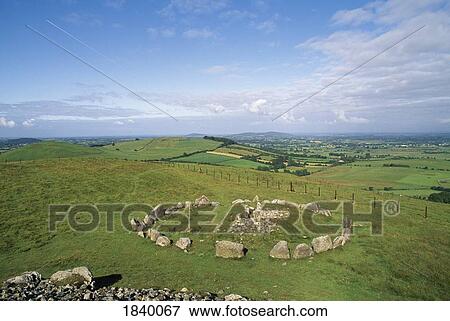 Co Meath, Slieve Na Calliagh, Near Kells, View Large Photo Image Stock Photo - Co Meath, Slieve Na Calliagh, Near Kells,. Fotosearch
