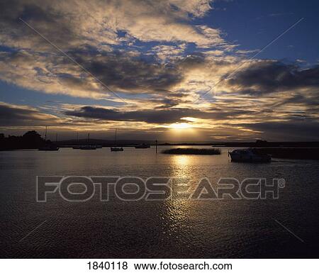Co Tipperary, Lough Derg, Kilgarvan Harbour-Sunset View Large Photo Image Stock Photo - Co Tipperary, Lough Derg, Kilgarvan Harbour-Sunset. Fotosearch