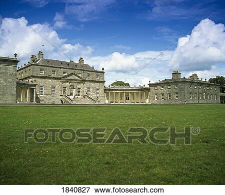 Co Wicklow, Russborough House, Richard Cassels 1741, View Large Photo Image Stock Photo - Co Wicklow, Russborough House, Richard Cassels 1741,. Fotosearch