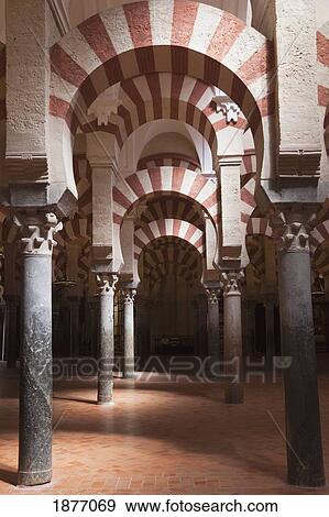 cordoba, andalusia, spain; interior of the great mosque, la mesquita View Large Photo Image Stock Photo - cordoba, andalusia, spain; interior of the great mosque, la mesquita. Fotosearch