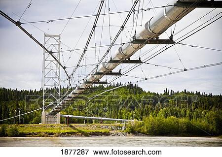 delta junction, alaska, united states of america; the alaska pipeline for oil transport View Large Photo Image Stock Photo - delta junction, alaska, united states of america; the alaska pipeline for oil transport. Fotosearch