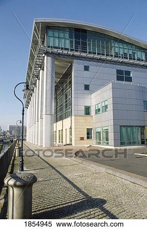 Stock Photography - Dockland Development, Laganside, Belfast, Ireland. Fotosearch