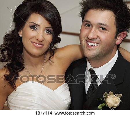 edmonton, alberta, canada; a bride and groom View Large Photo Image Picture - edmonton, alberta, canada; a bride and groom. Fotosearch