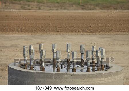 edmonton, alberta, canada; concrete piling of a light pole base on a construction site View Large Photo Image Stock Photo - edmonton, alberta, canada; concrete piling of a light pole base on a construction site. Fotosearch