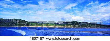 Stock Photo - Five Finger Strand, Inishowen, County Donegal, Ireland. Fotosearch