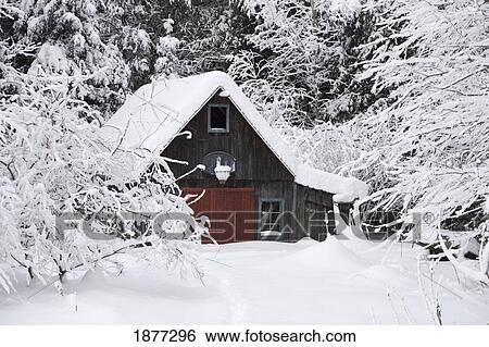 fulford, quebec, canada; a garage covered in snow in winter View Large Photo Image Stock Photograph - fulford, quebec, canada; a garage covered in snow in winter. Fotosearch