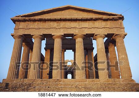 greek temple; agrigento, sicily, italy View Large Photo Image Stock Photo - greek temple; agrigento, sicily, italy. Fotosearch