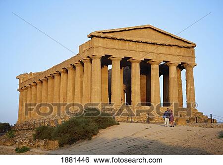 greek temple; agrigento, sicily, italy View Large Photo Image Stock Photograph - greek temple; agrigento, sicily, italy. Fotosearch