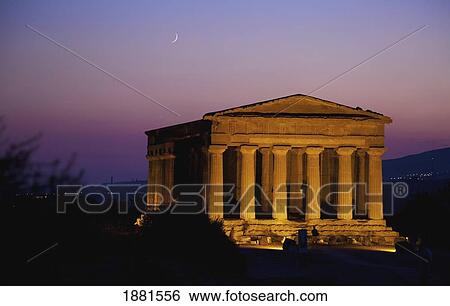 greek temple; agrigento, sicily, italy View Large Photo Image Stock Photograph - greek temple; agrigento, sicily, italy. Fotosearch