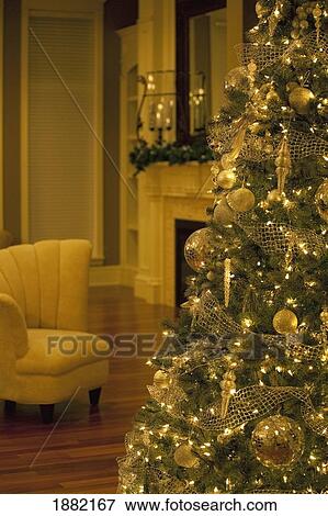 interior of a home at christmas; st. albert, alberta, canada View Large Photo Image Stock Photo - interior of a home at christmas; st. albert, alberta, canada. Fotosearch