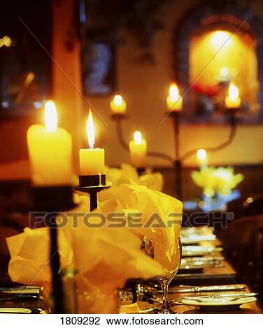 Ireland, Table Setting, House Interior View Large Photo Image Stock Image - Ireland, Table Setting, House Interior. Fotosearch