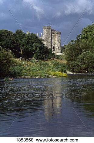 Stock Photo - Kilkenny Castle On The River Nore, Kilkenny City, County Kilkenny, Ireland. Fotosearch