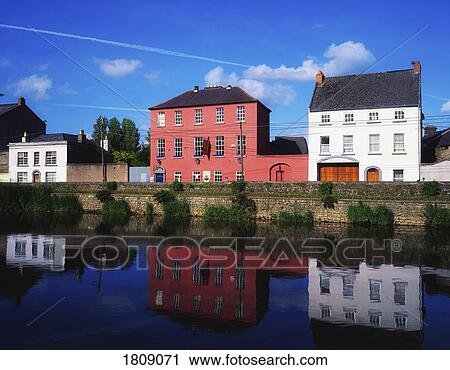 Kilkenny, River Nore, County Kilkenny, Ireland View Large Photo Image Stock Image - Kilkenny, River Nore, County Kilkenny, Ireland. Fotosearch