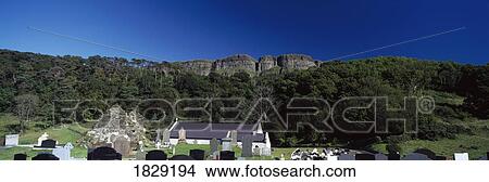 Picture - Limavady, County Derry, Ireland, Binevenagh Cliffs In The Distance. Fotosearch