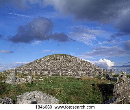 Loughcrew Cairns, Co Meath, Ireland; Lough Crew Passage Tomb View Large Photo Image Stock Image - Loughcrew Cairns, Co Meath, Ireland; Lough Crew Passage Tomb. Fotosearch