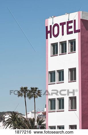 nerja, malaga, andalusia, spain; hotel and palm trees View Large Photo Image Stock Photograph - nerja, malaga, andalusia, spain; hotel and palm trees. Fotosearch
