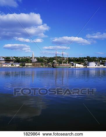 New Ross, County Wexford, Ireland, Dunbrody Famine Ship View Large Photo Image Picture - New Ross, County Wexford, Ireland, Dunbrody Famine Ship. Fotosearch