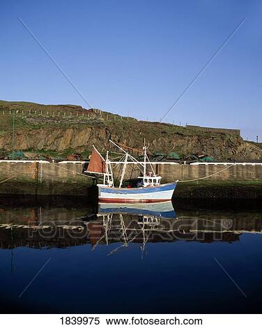 Peel Harbour, Isle Of Man View Large Photo Image Stock Photography - Peel Harbour, Isle Of Man. Fotosearch