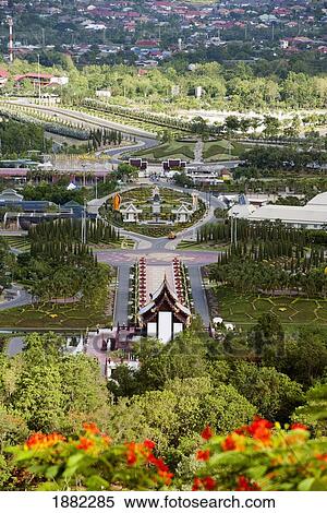 ratchaphruek flower festival; chiang mai, thailand View Large Photo Image Stock Photography - ratchaphruek flower festival; chiang mai, thailand. Fotosearch