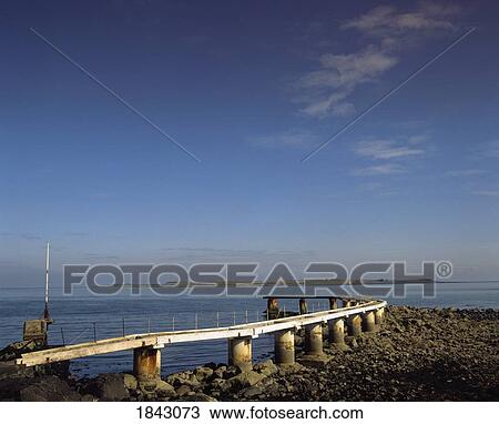 Stock Image - Rugged Coastline. Fotosearch