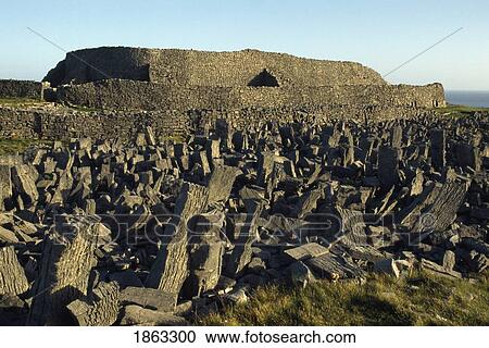 Ruins Of Fort, Ireland View Large Photo Image Stock Image - Ruins Of Fort, Ireland. Fotosearch