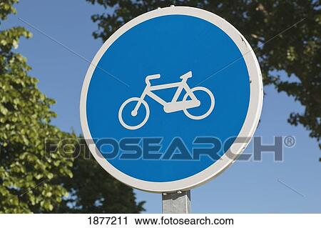 salamanca, spain; road sign indicating a bicycle track View Large Photo Image Stock Image - salamanca, spain; road sign indicating a bicycle track. Fotosearch