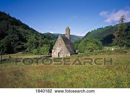 St. Kevin's Kitchen, Glendalough, County Wicklow, Ireland View Large Photo Image Stock Image - St. Kevin's Kitchen, Glendalough, County Wicklow, Ireland. Fotosearch