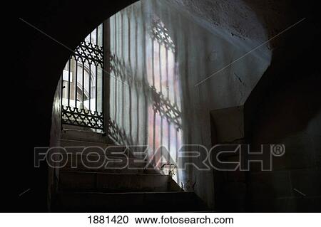 Stock Image - steps in bayeux cathedral; normandy, france. Fotosearch