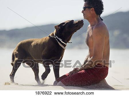 tarifa, cadiz, andalusia, spain; a man and his dog on punta paloma beach along costa de la luz View Large Photo Image Stock Image - tarifa, cadiz, andalusia, spain; a man and his dog on punta paloma beach along costa de la luz. Fotosearch