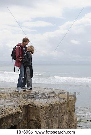 tarifa, cadiz, andalusia, spain; a couple on hurricane hotel beach along costa de la luz View Large Photo Image Stock Photography - tarifa, cadiz, andalusia, spain; a couple on hurricane hotel beach along costa de la luz. Fotosearch