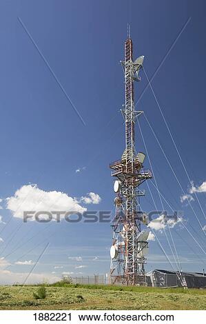 telecommunications tower; alberta, canada View Large Photo Image Stock Image - telecommunications tower; alberta, canada. Fotosearch