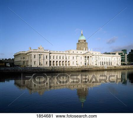 The Custom House, Dublin City, County Dublin, Ireland View Large Photo Image Stock Image - The Custom House, Dublin City, County Dublin, Ireland. Fotosearch