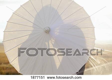 three hills, alberta, canada; silhouette of a bride and groom kissing behind a parasol View Large Photo Image Stock Image - three hills, alberta, canada; silhouette of a bride and groom kissing behind a parasol. Fotosearch