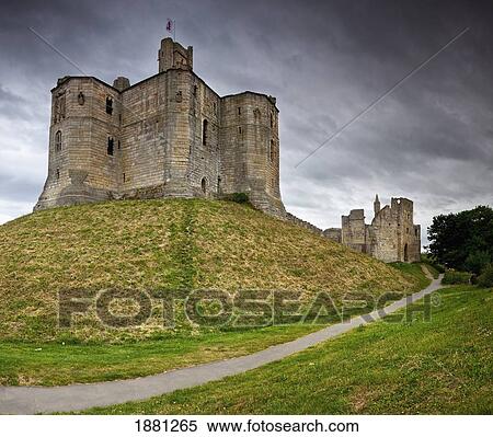 warkworth castle; warkworth, northumberland, englad View Large Photo Image Stock Photography - warkworth castle; warkworth, northumberland, englad. Fotosearch