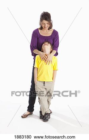 A Mother With Her Son View Large Photo Image Stock Image - A Mother With Her Son. Fotosearch