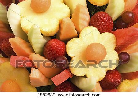 Basket Made Of Fruit View Large Photo Image Stock Photo - Basket Made Of Fruit. Fotosearch