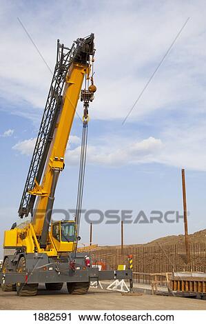 Bridge Construction Using A Crane; Edmonton, Alberta, Canada View Large Photo Image Stock Image - Bridge Construction Using A Crane; Edmonton, Alberta, Canada. Fotosearch