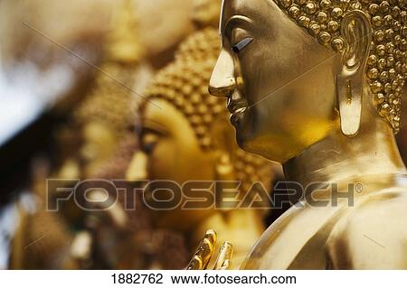 Buddhas In A Row At Doi Sutep Temple; Chiang Mai, Thailand View Large Photo Image Stock Image - Buddhas In A Row At Doi Sutep Temple; Chiang Mai, Thailand. Fotosearch