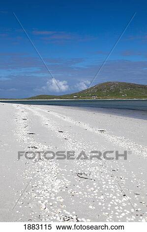 Eilogarry Beach; Isle Of Barra, Scotland View Large Photo Image Stock Photography - Eilogarry Beach; Isle Of Barra, Scotland. Fotosearch
