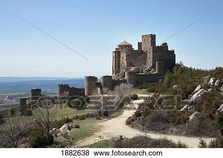 Entrance Path To Loarre Castle; Aragon, Huesca, Spain View Large Photo Image Stock Photo - Entrance Path To Loarre Castle; Aragon, Huesca, Spain. Fotosearch